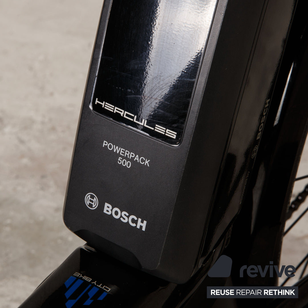 Hercules ROBERT/-A R8 2020 Aluminum E-City Bike RG46cm Black Bicycle