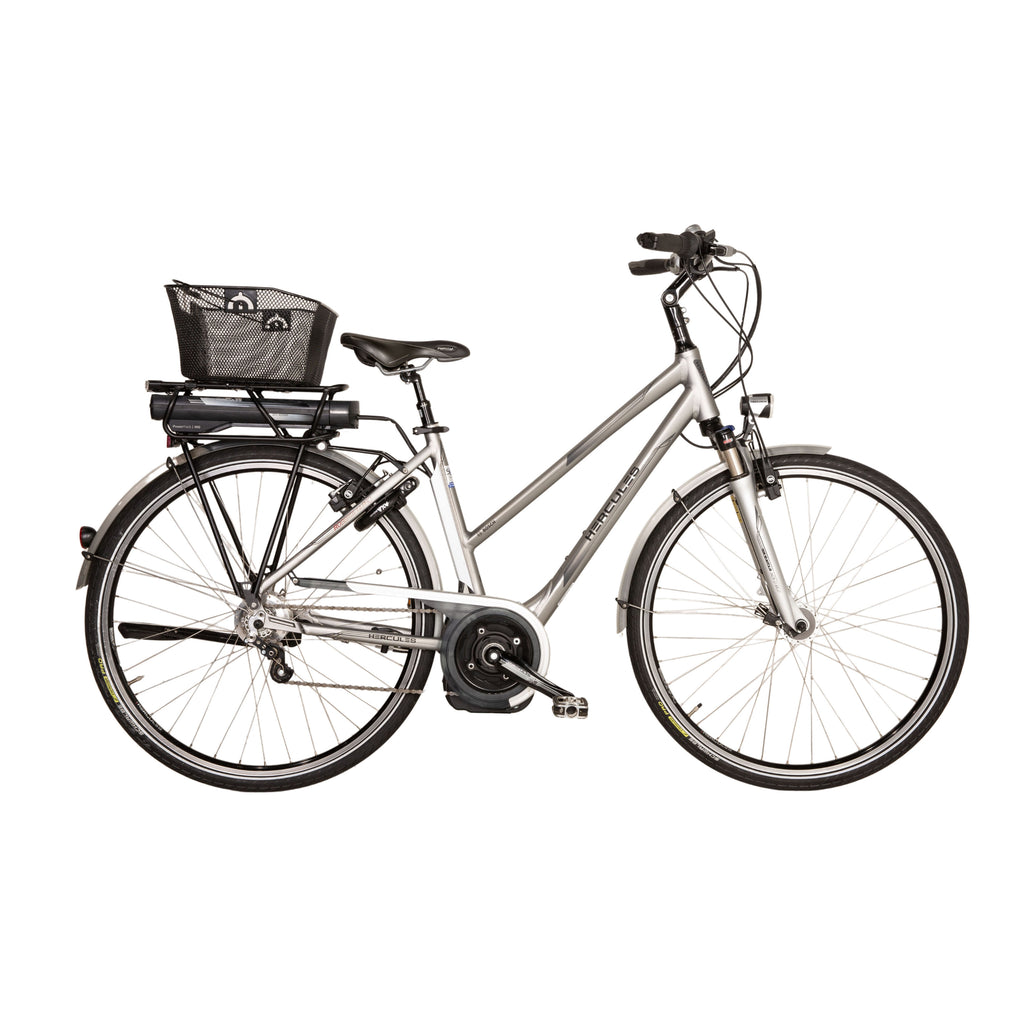 HERCULES E-City Bike Roberta 2015 Silber Aluminium