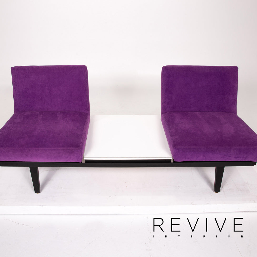 Herman Miller fabric sofa set 2x two-seater 2x armchair #13879