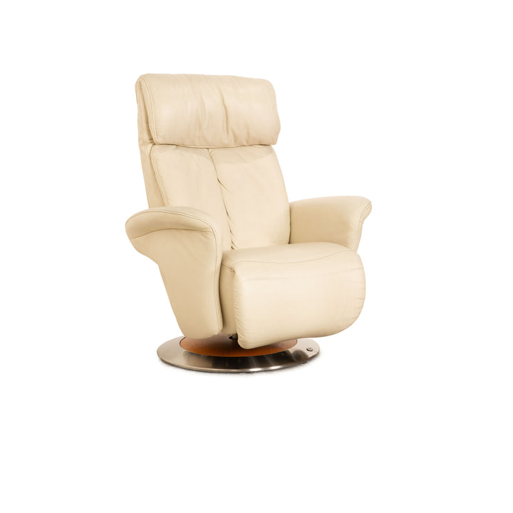 Himolla easyswing leather armchair cream function