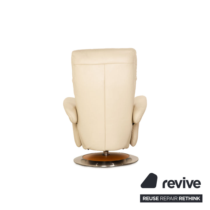 Himolla easyswing leather armchair cream function