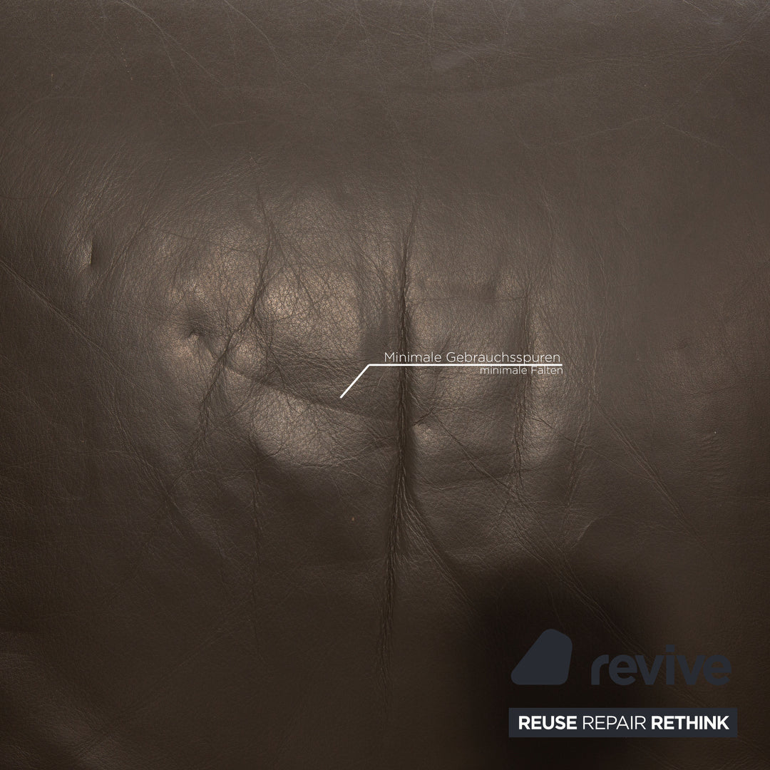 Himolla Ergoline leather armchair set gray function relaxation function