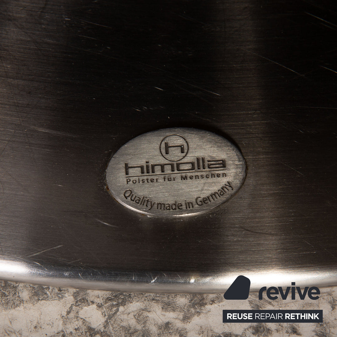 Himolla Ergoline leather armchair set gray function relaxation function