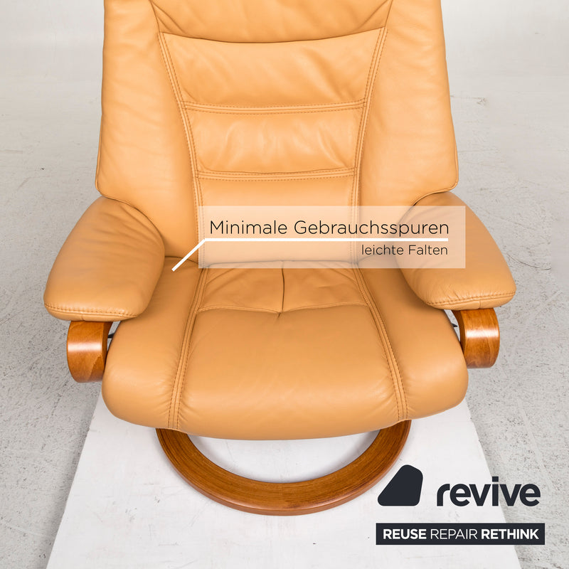 Himolla Leder Sessel Beige Relaxfunktion Relaxsessel 