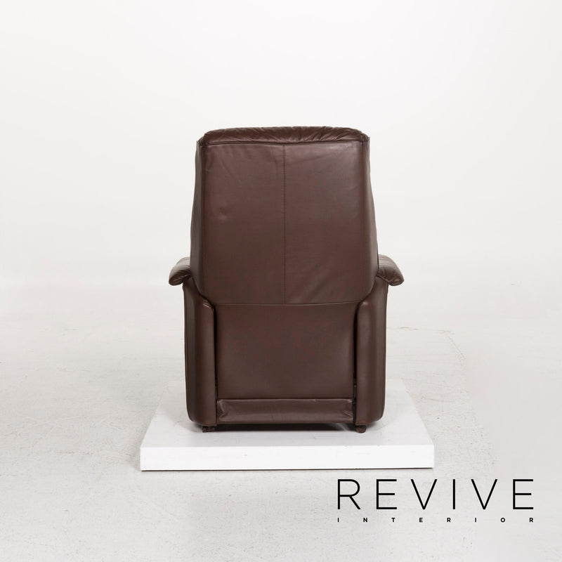 Himolla Leder Sessel Braun Dunkelbraun Relaxsessel Relaxfunktion Funktion 