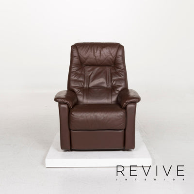 Himolla Leder Sessel Braun Dunkelbraun Relaxsessel Relaxfunktion Funktion #12926
