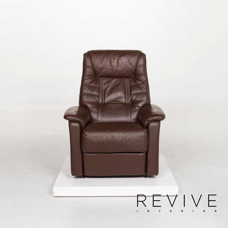 Himolla Leder Sessel Braun Dunkelbraun Relaxsessel Relaxfunktion Funktion 