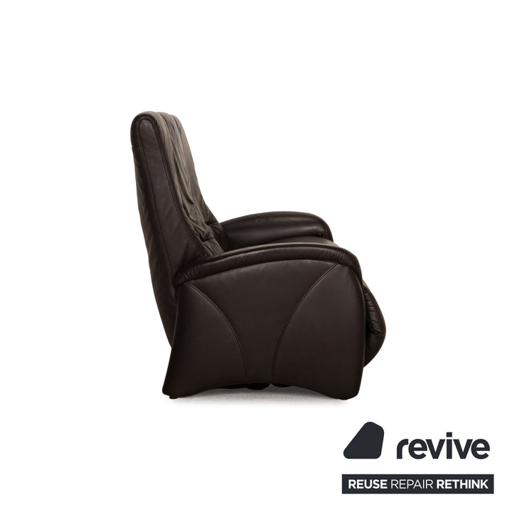 Himolla Modell 4581 Leder Sofa Dunkelbraun Zweisitzer Couch Funktion Relaxfunktion