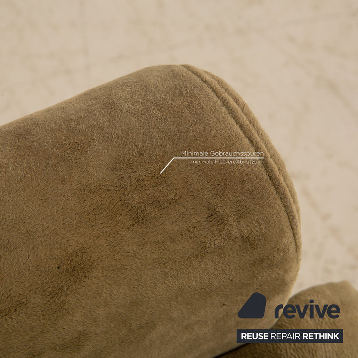 Himolla Quartett 9773 fabric armchair gray olive green electric function stand-up aid