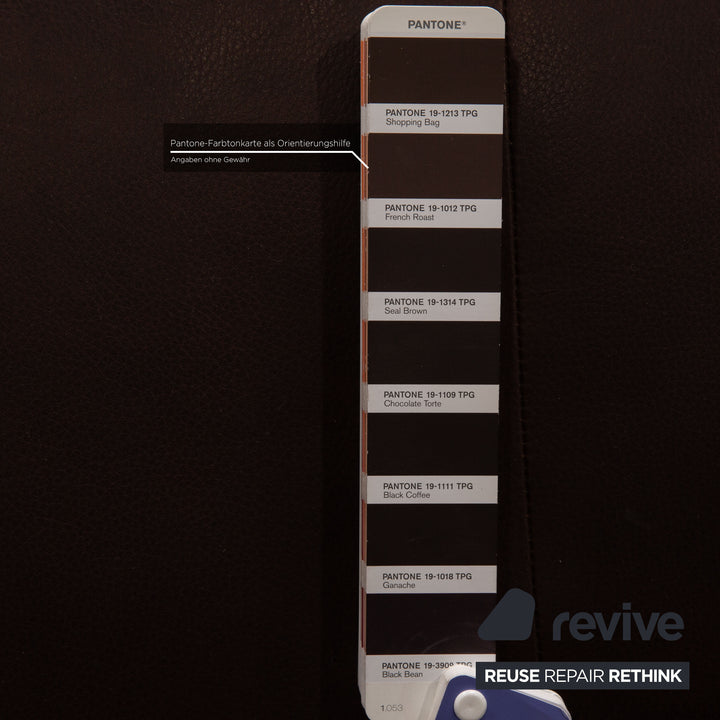 Himolla Soft Leather Two Seater Brown Sofa Couch