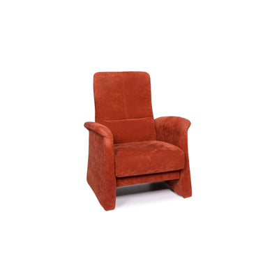 Himolla Stoff Sessel Orange Rostrot #11217