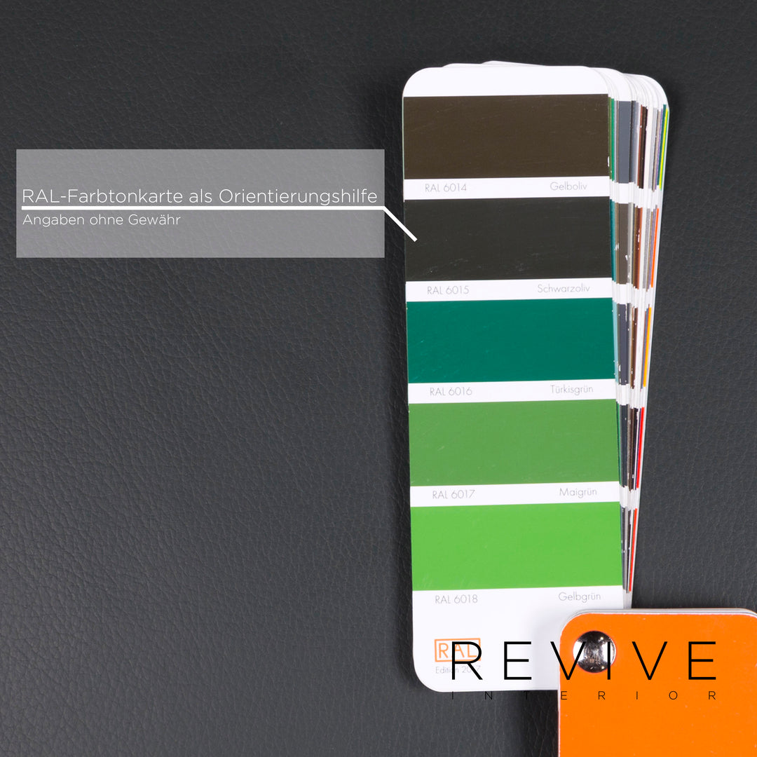 Hukla Leather Armchair Green Leather #10680