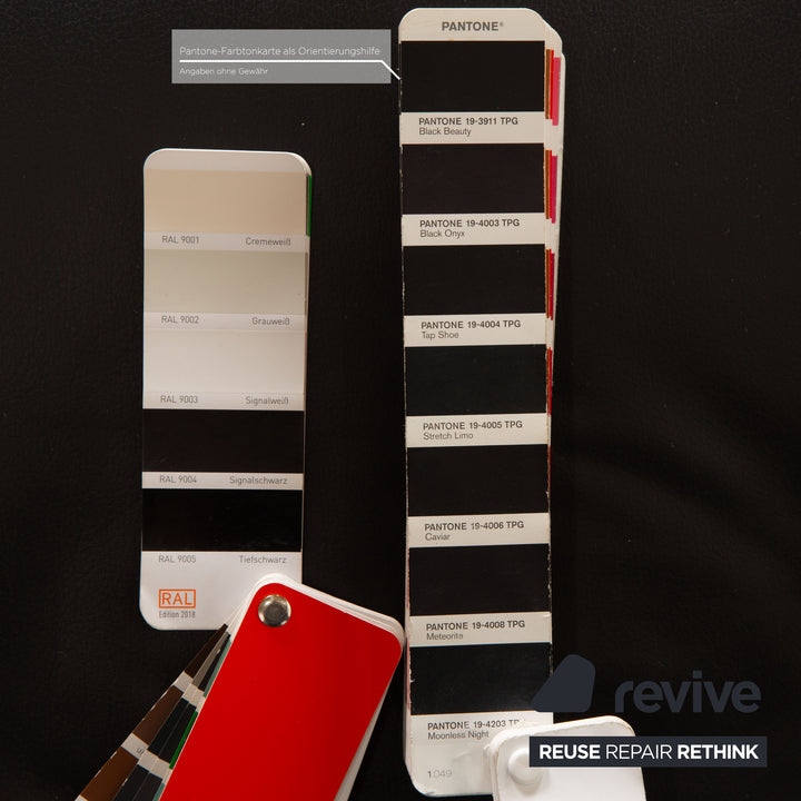 Hukla leather armchair black manual function