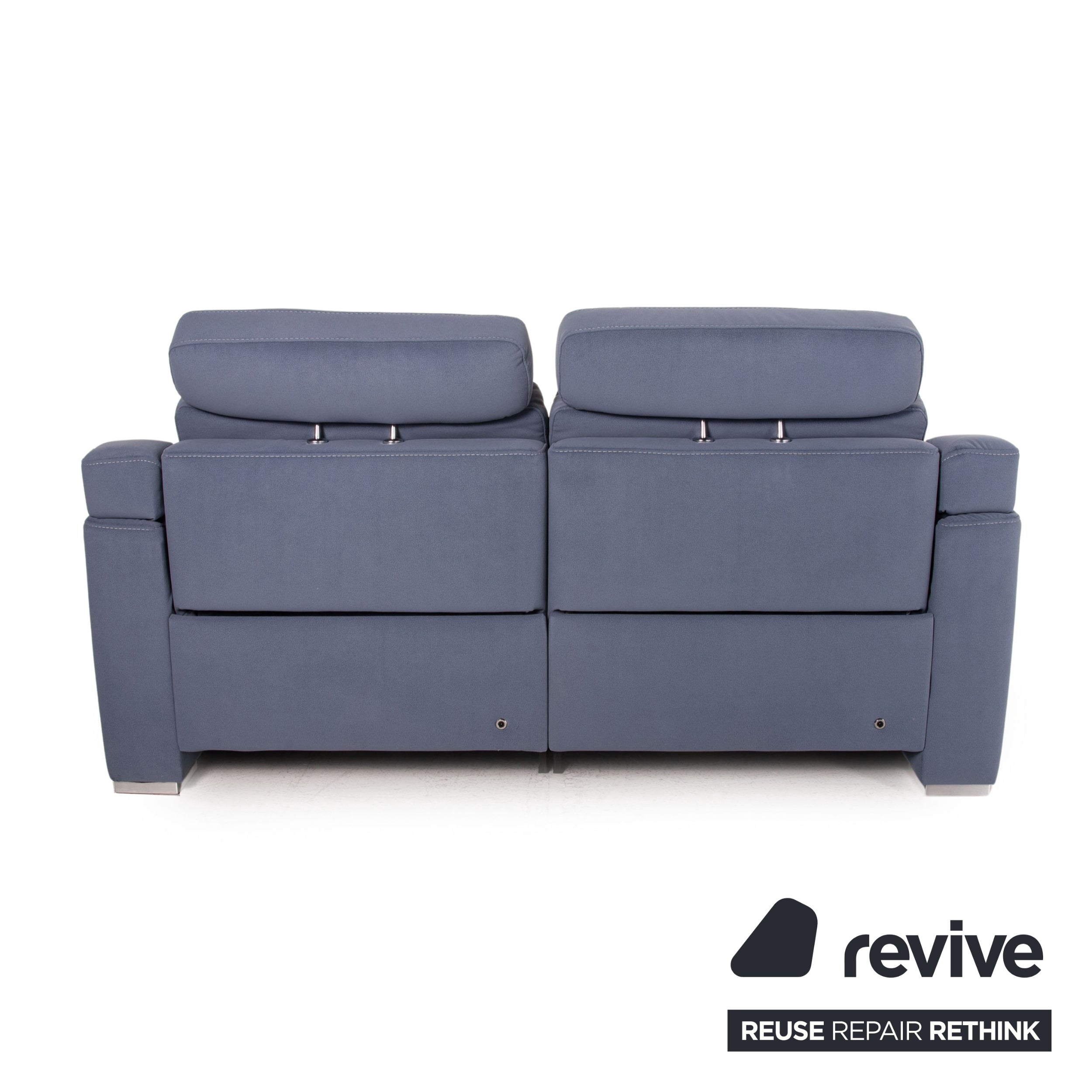 Hukla Zweisitzer Sofastyle Blau Stoff - 2. Hand - Revive.de
