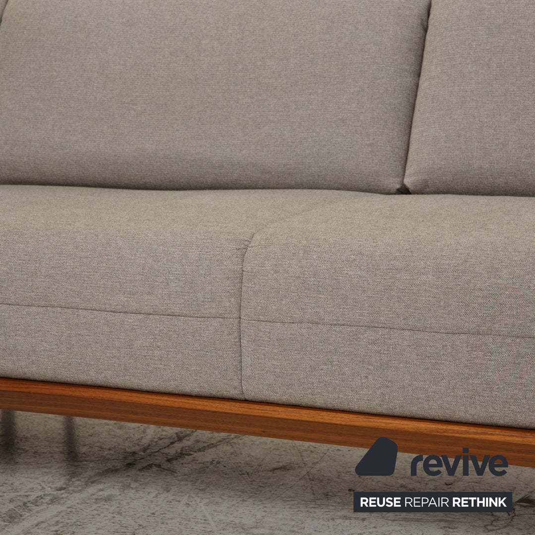 Hülsta Sofa by Rolf Benz HS.420 Fabric Sofa Gray Function