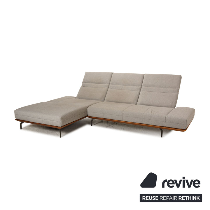 Hülsta Sofa by Rolf Benz HS.420 Fabric Sofa Gray Function