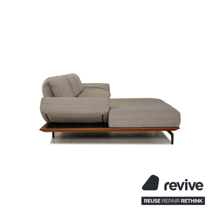 Hülsta Sofa by Rolf Benz HS.420 Fabric Sofa Gray Function