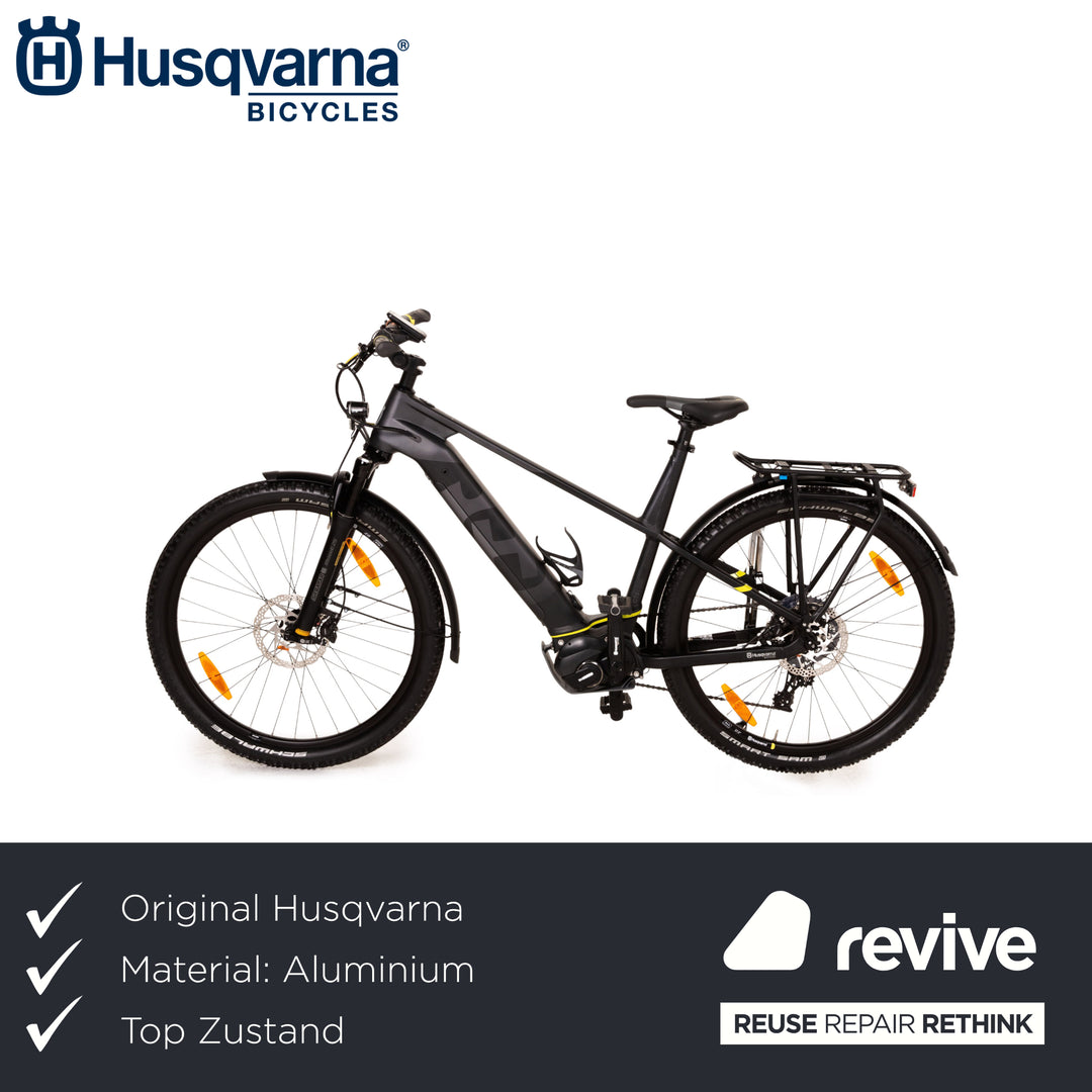 Husqvarna E-Trekking Bike Cross Tourer 5 2020 Grau Aluminium