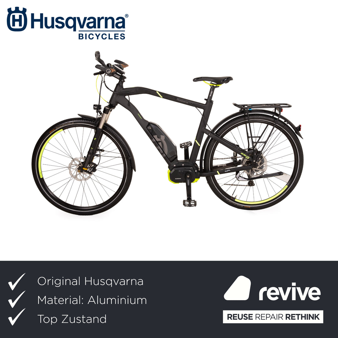 e bike trekking husqvarna Husqvarna E-Trekking Bike Light Cross LC3 Allroad 2019 Schwarz Aluminium - 2. Hand