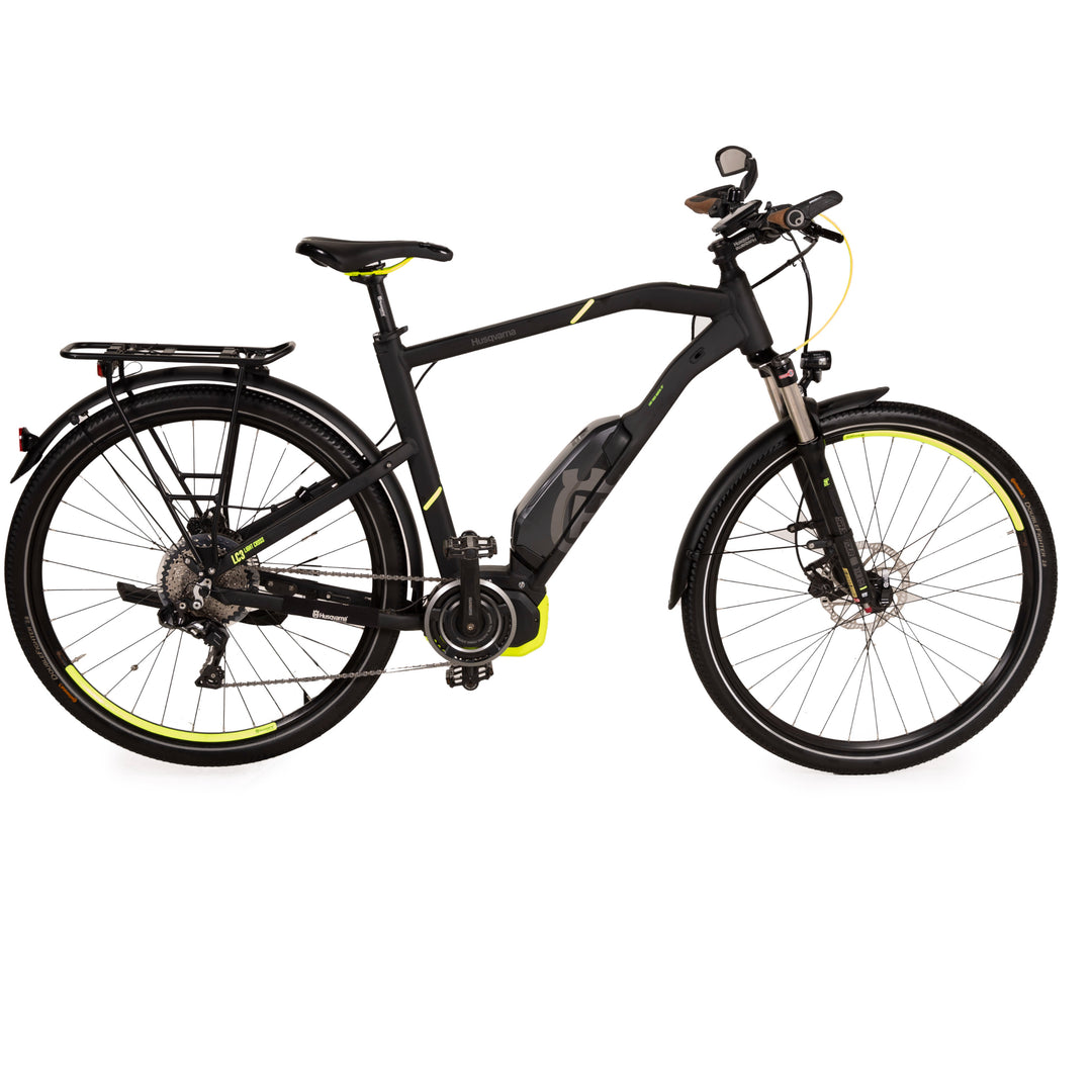 husqvarna trekking e bike Husqvarna E-Trekking Bike Light Cross LC3 Allroad 2019 Schwarz Aluminium - 2. Hand