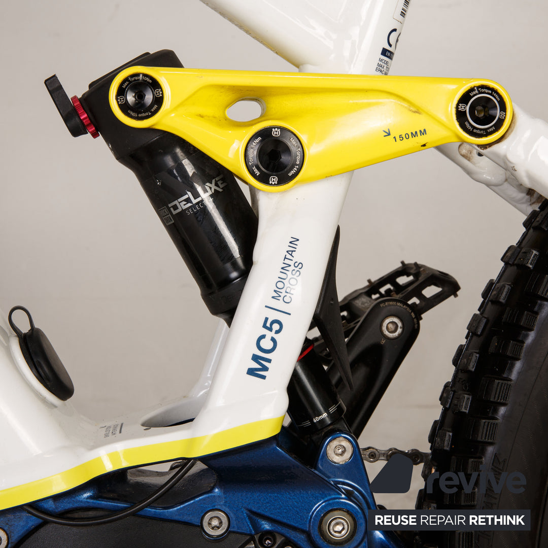 husqvarna mountain cross 5 fully e-bike 2021 Husqvarna E-Mountainbike MOUNTAIN CROSS 5 2021 Blau Aluminium - 2. Hand