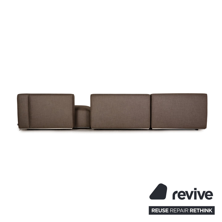 Interprofil Pure Elements Stoff Sofa Grau Ecksofa Couch