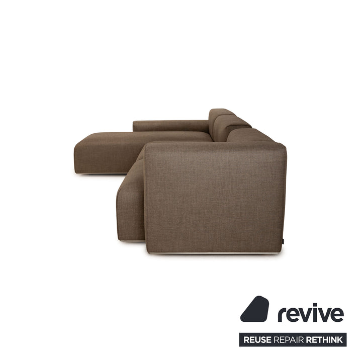 Interprofil Pure Elements Stoff Sofa Grau Ecksofa Couch
