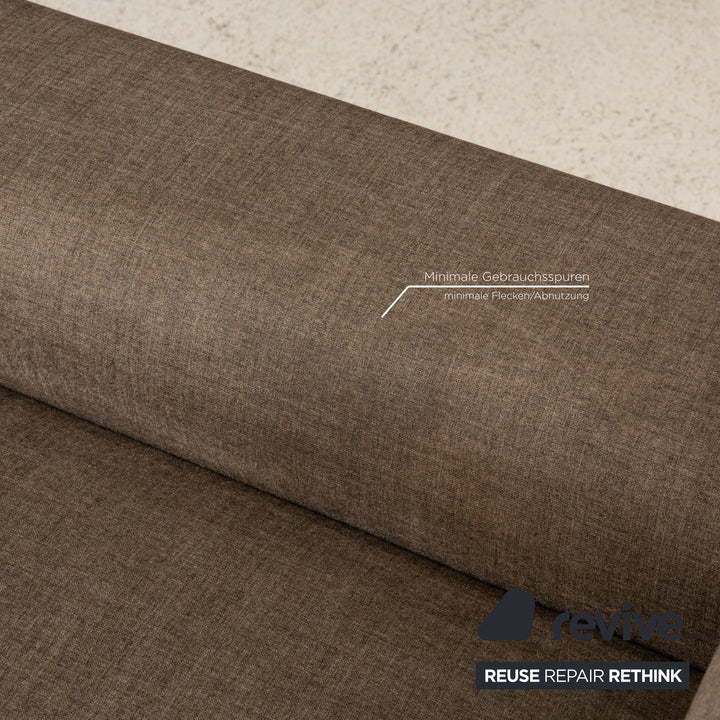 Interprofil Pure Elements Stoff Sofa Grau Ecksofa Couch