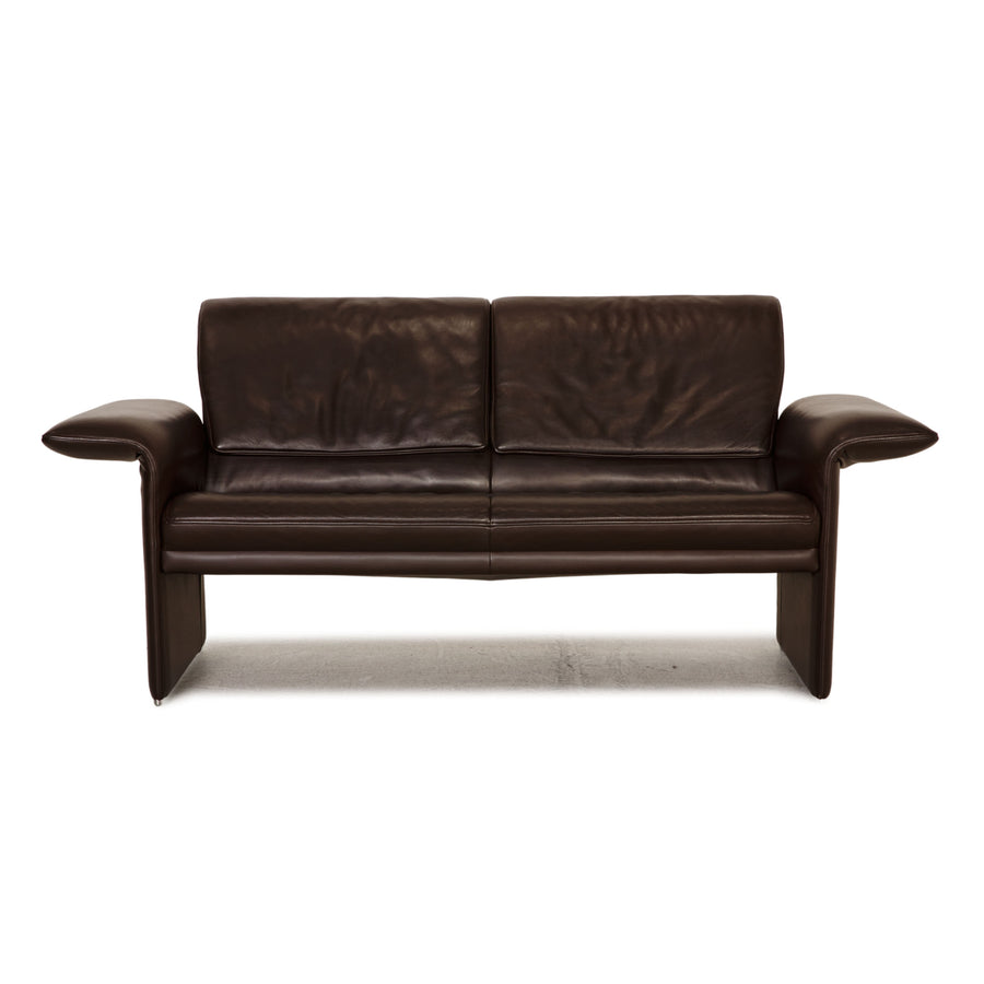 Jori JR 2750 Leather Sofa Dark Brown Two-seater couch function