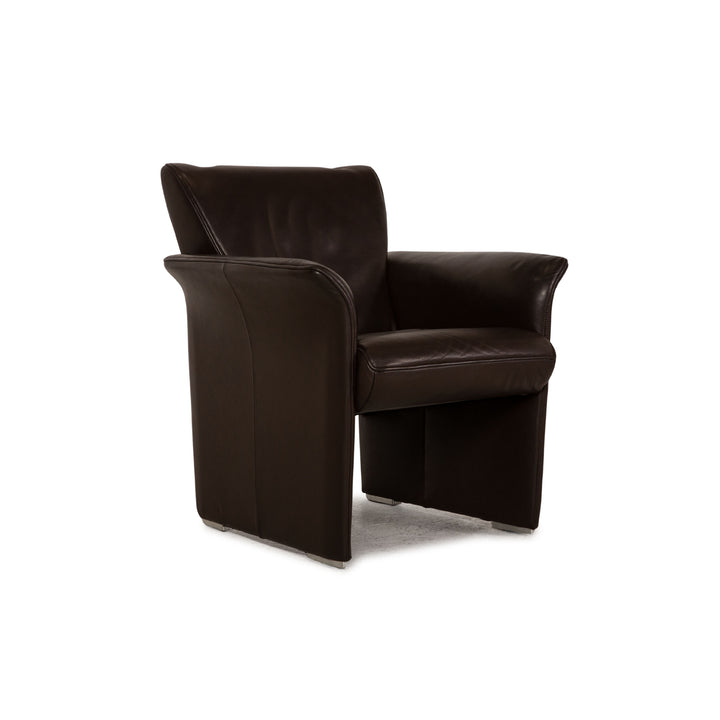 Jori JR 2758 Leather Armchair Brown Dark Brown