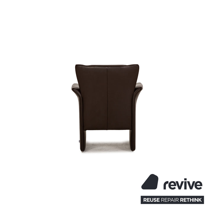 Jori JR 2758 Leather Armchair Brown Dark Brown