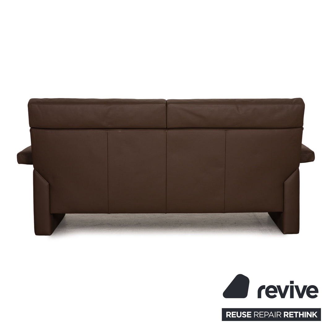 Jori JR 8750 leather sofa brown two-seater couch function