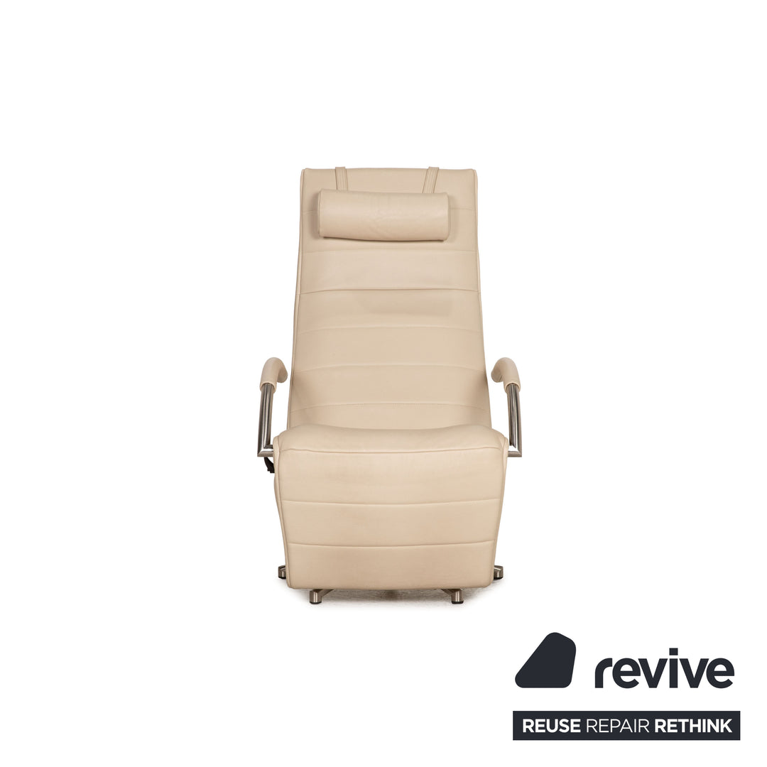 Jori leather armchair Mensana JR-7260 Beige Relax function