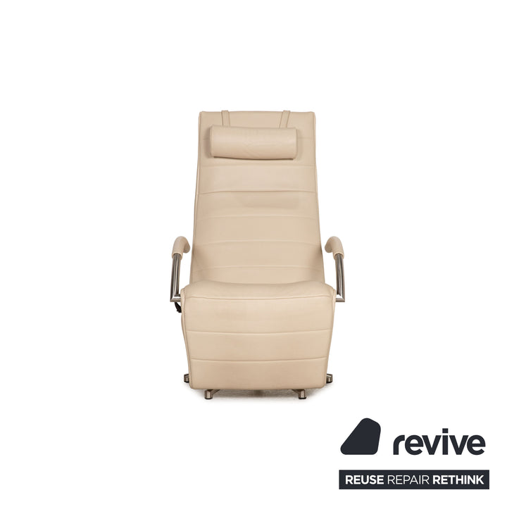 Jori leather armchair Mensana JR-7260 Beige Relax function