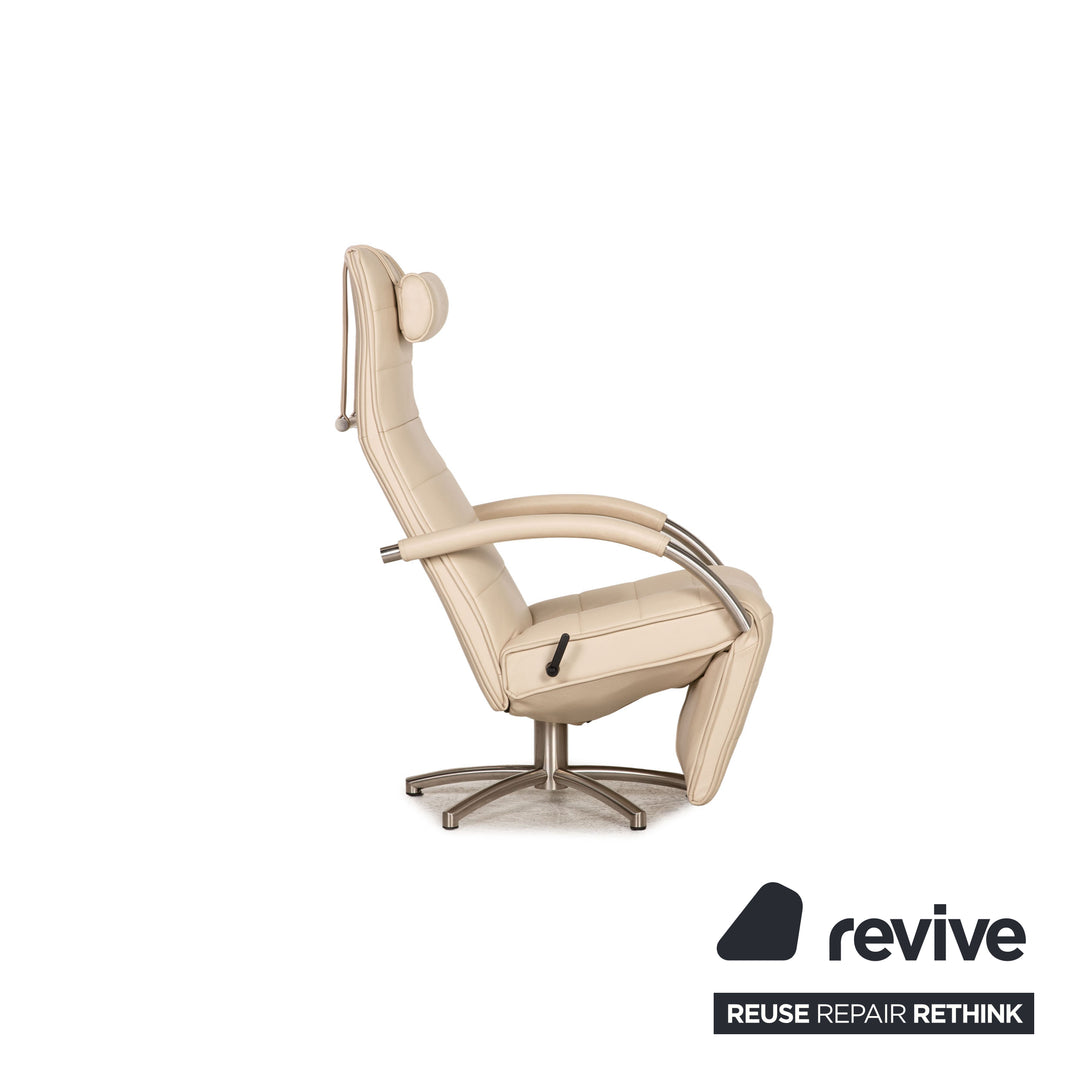 Jori leather armchair Mensana JR-7260 Beige Relax function