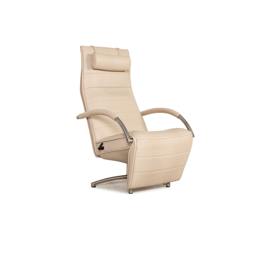 Jori leather armchair Mensana JR-7260 Beige Relax function