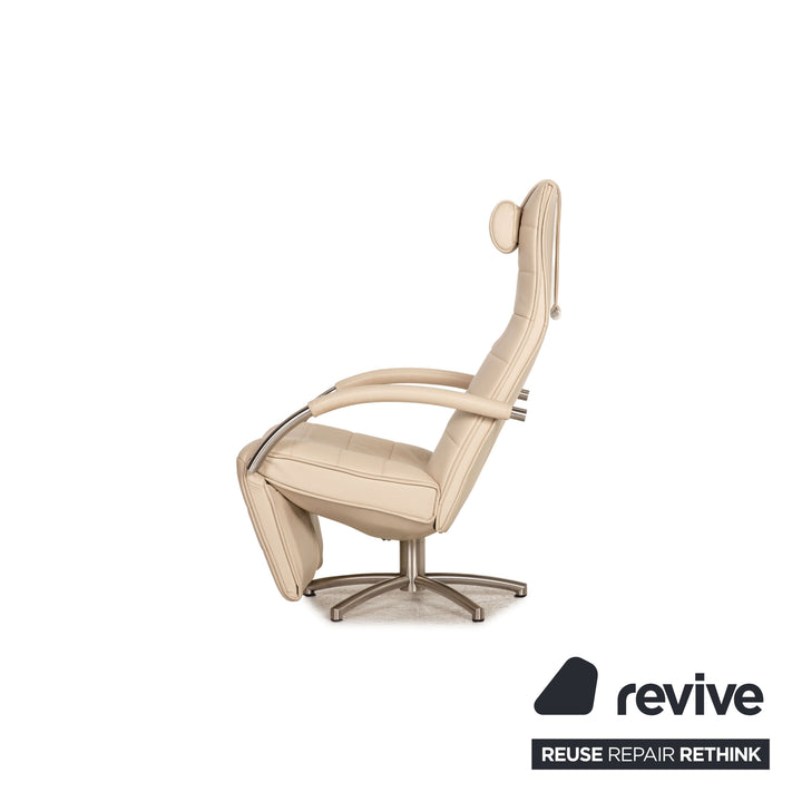 Jori leather armchair Mensana JR-7260 Beige Relax function