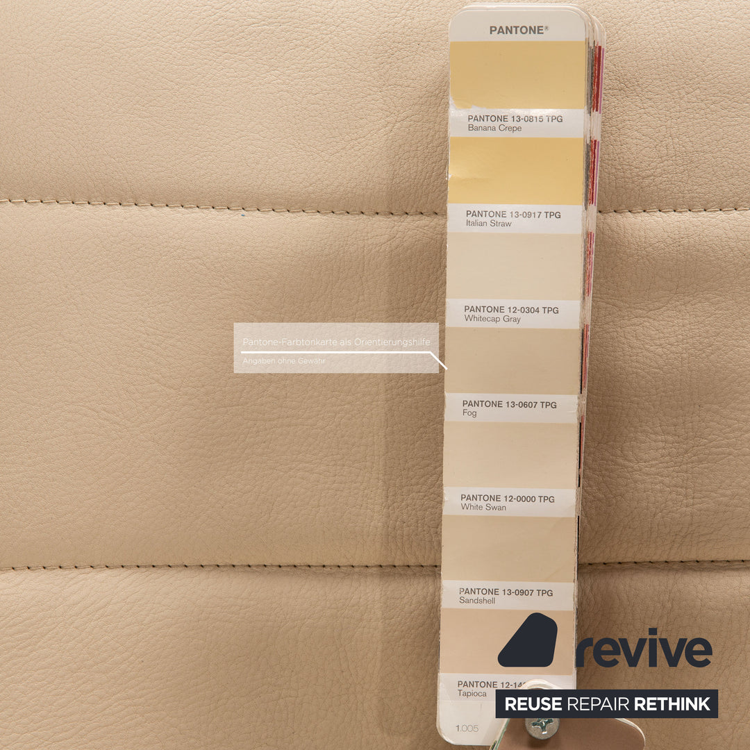 Jori leather armchair Mensana JR-7260 Beige Relax function