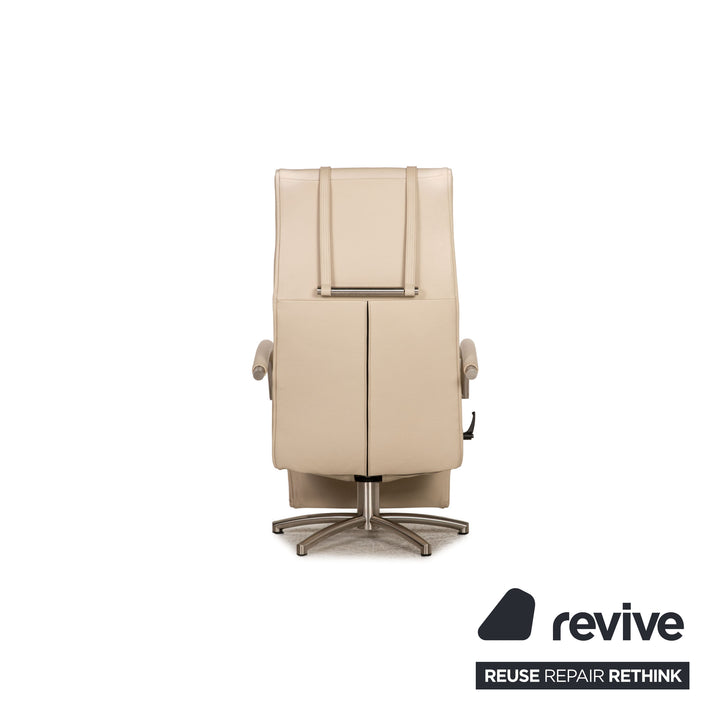 Jori leather armchair Mensana JR-7260 Beige Relax function