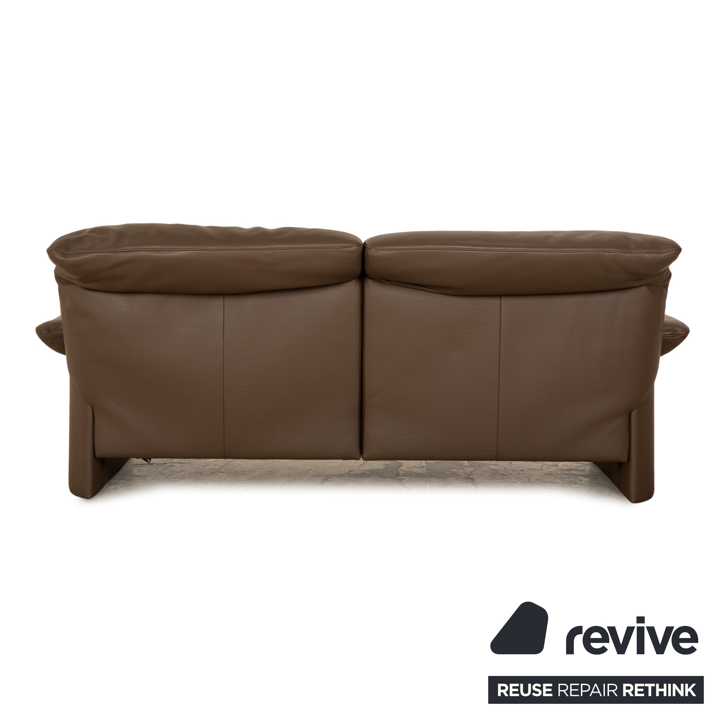 Jori Linea JR-8780 Leder Zweisitzer Braun manuelle Funktion Sofa Couch