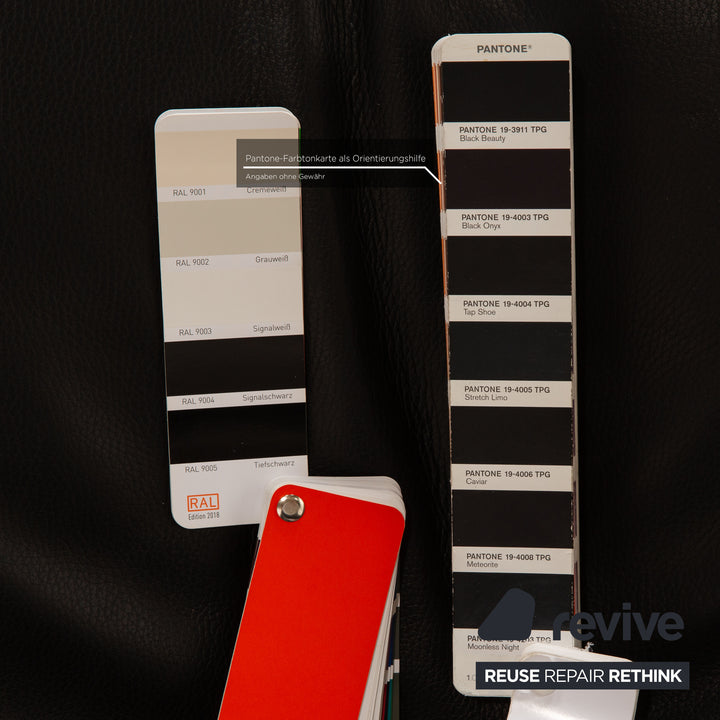 Jori Relax Low JR-7360 Leather Armchair Black Relax armchair manual function