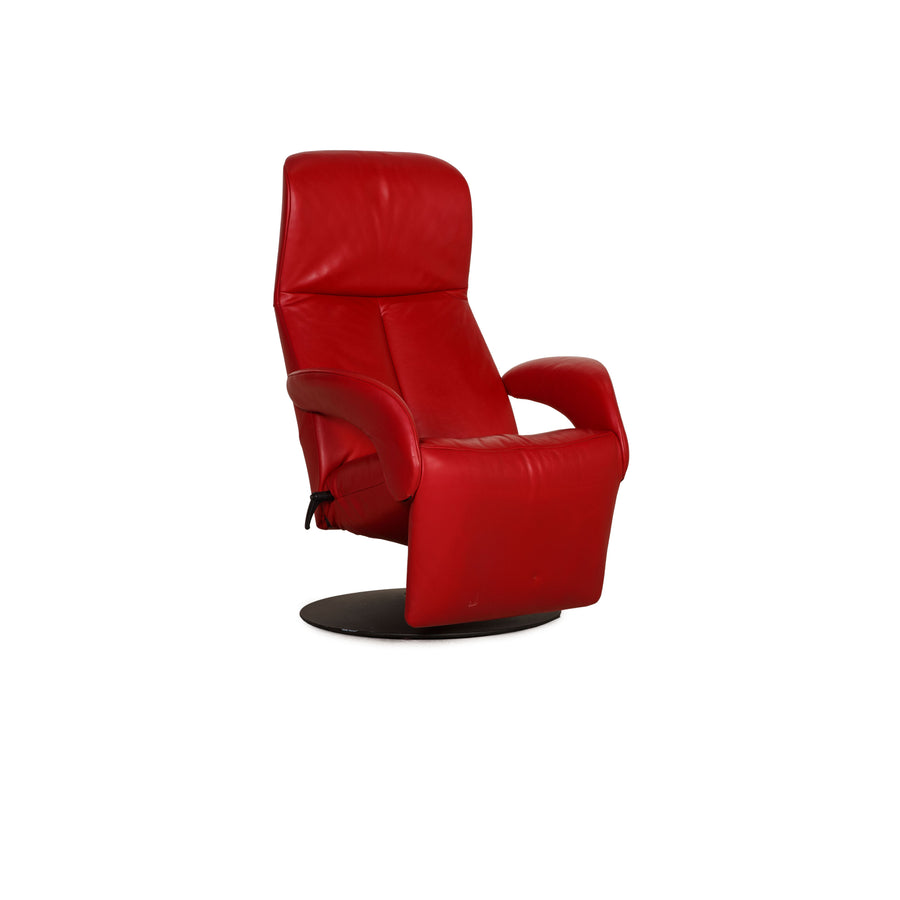 Jori Symphonie Leather Armchair Red Function Relaxation Medi
