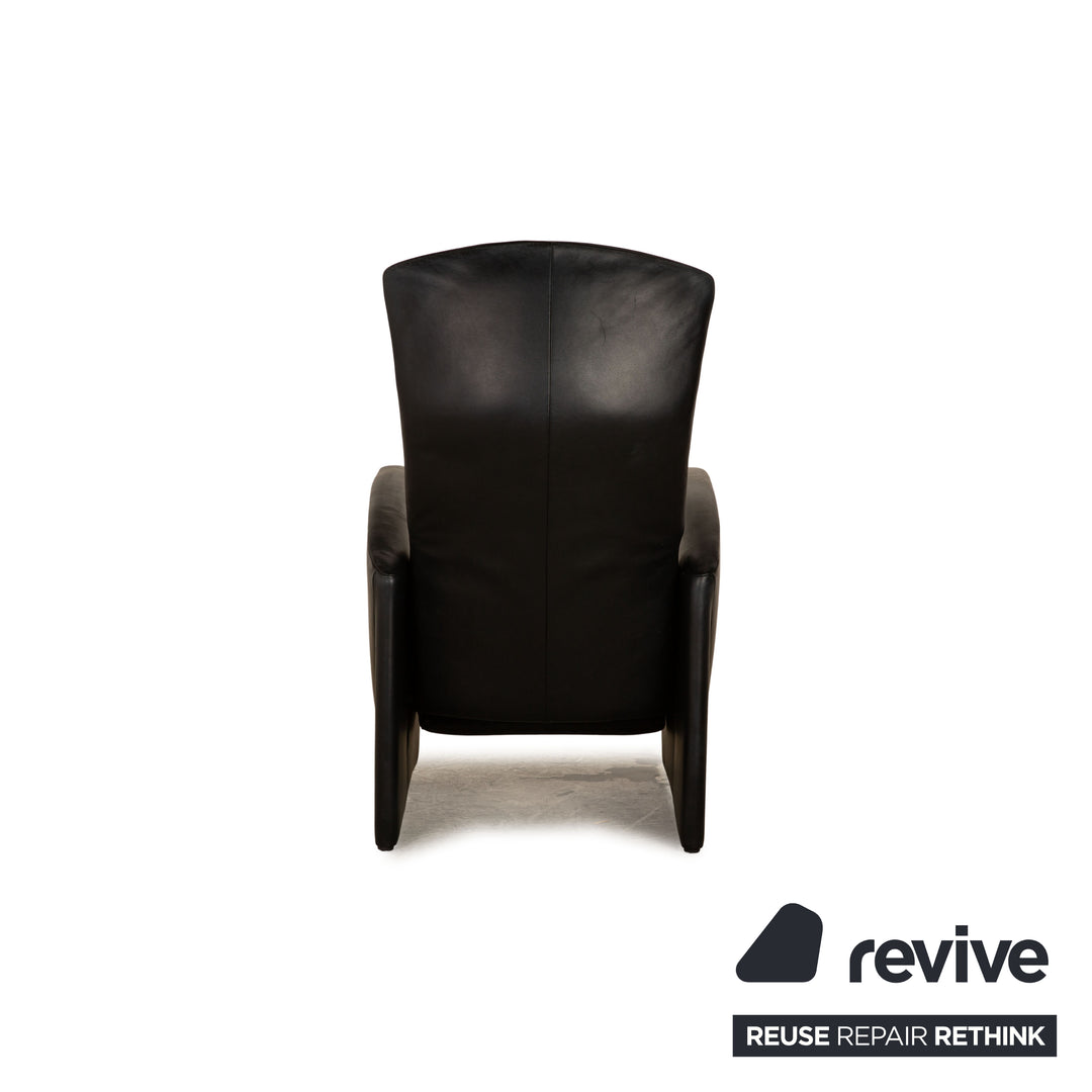 Jori Vinci JR 3295 leather armchair black manual function relaxation function