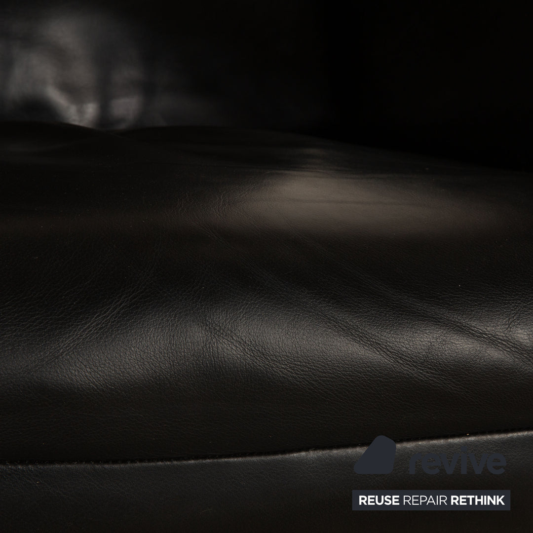 Jori Vinci JR 3295 leather armchair black manual function relaxation function