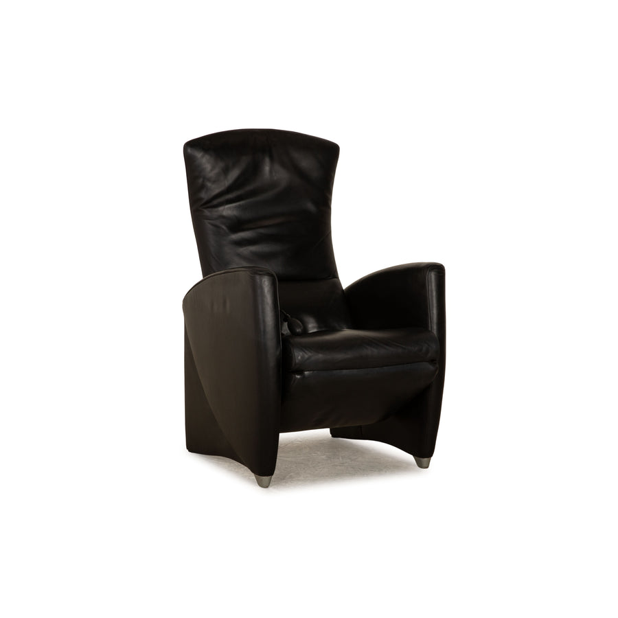 Jori Vinci JR 3295 leather armchair black manual function relaxation function