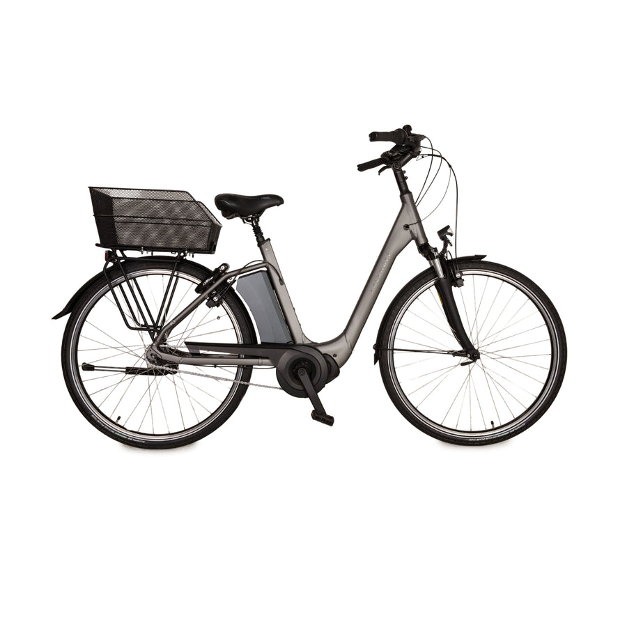Kalkhoff AGATTU 1.S MOVE 621 2021 Aluminium E-City-Bike Grau Kupfer RH 50 Fahrrad
