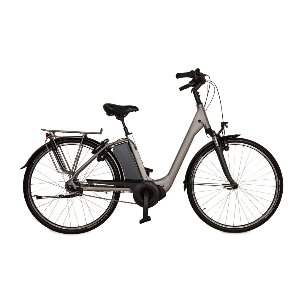 fahrrad kalkhoff agattu xxl Kalkhoff E-City Bike AGATTU 3.S MOVE 621 2020 Grau Aluminium - 2. Hand