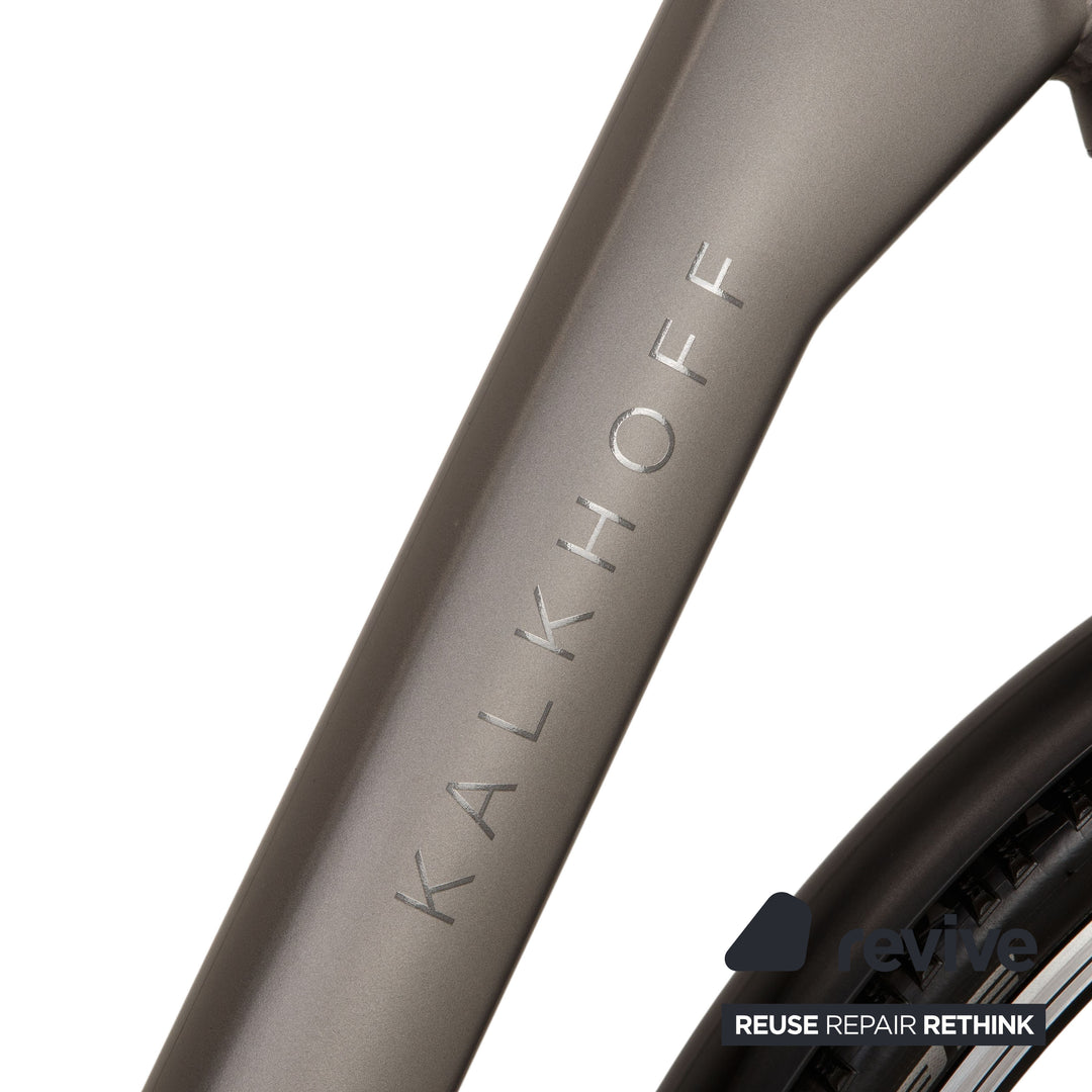 kalkhoff citybike agattu Kalkhoff E-City Bike AGATTU 3.S MOVE 621 2020 Grau Aluminium - 2. Hand