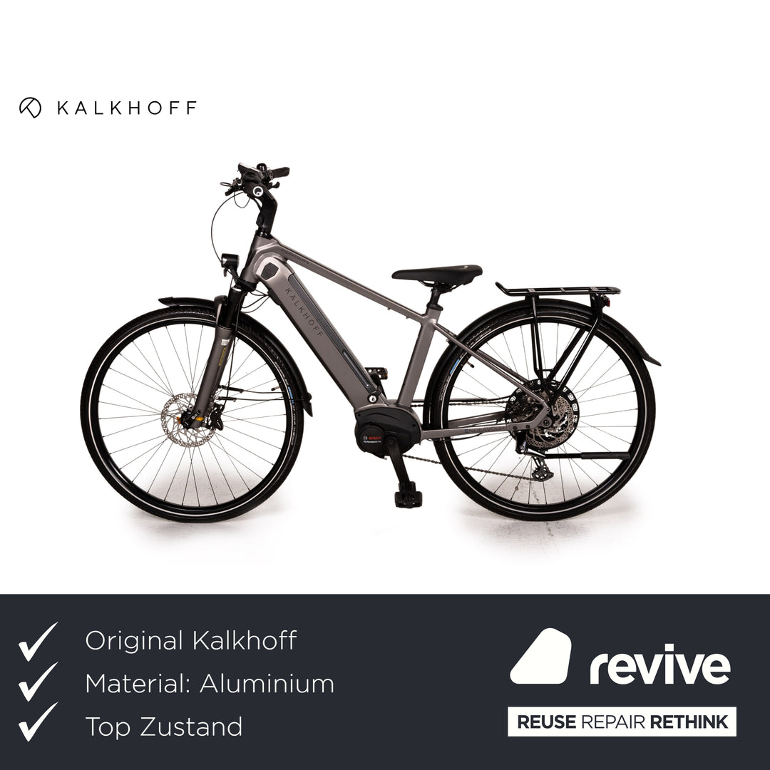 Kalkhoff ENDEAVOUR 5.B ADVANCE 2020 Grau RH S 43 E-Trekking Bike Fahrrad