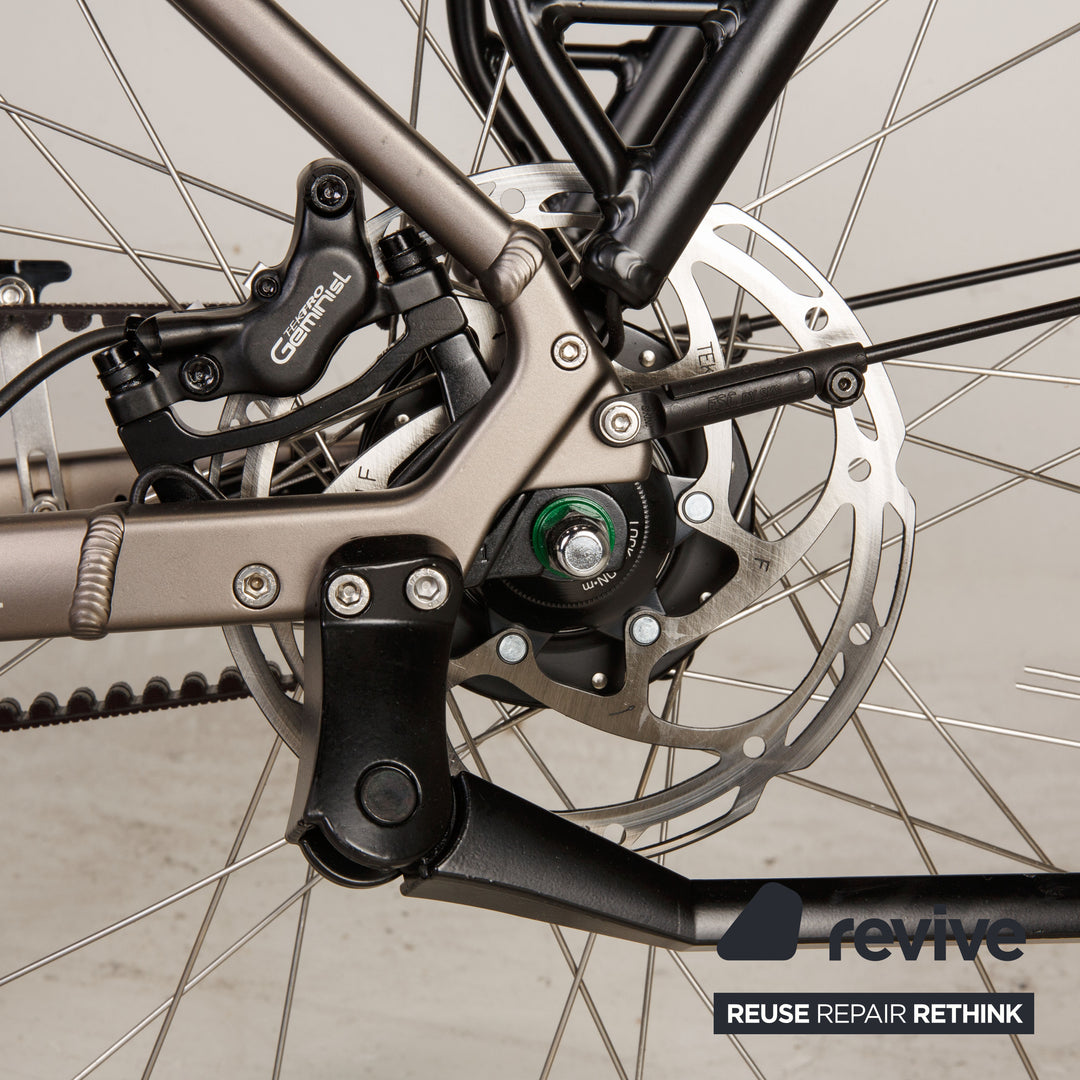 Kalkhoff IMAGE 5.B ADVANCE + 2021 Aluminum E-Trekking Bike Gray RH 48 bicycle